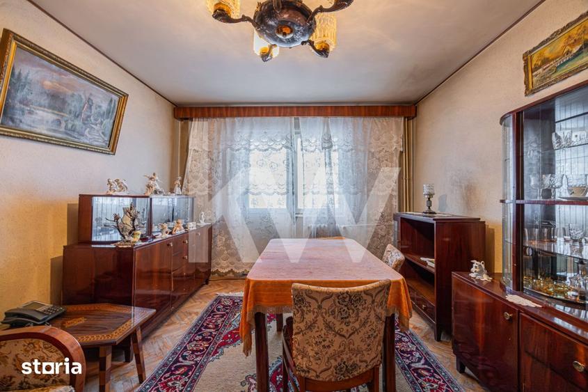 Apartament cu 2 camere semidecomandat, mobilat în Blumăna