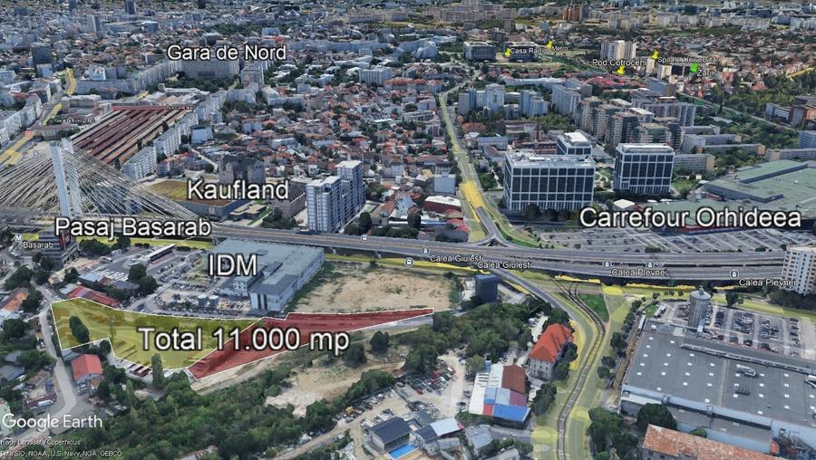 Teren Construcții intravilan de 10472 mp, în Grozăvești