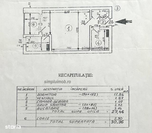 Garsonieră 30 mp | Proprietar | Plaza România | Etaj 7/10 - 9
