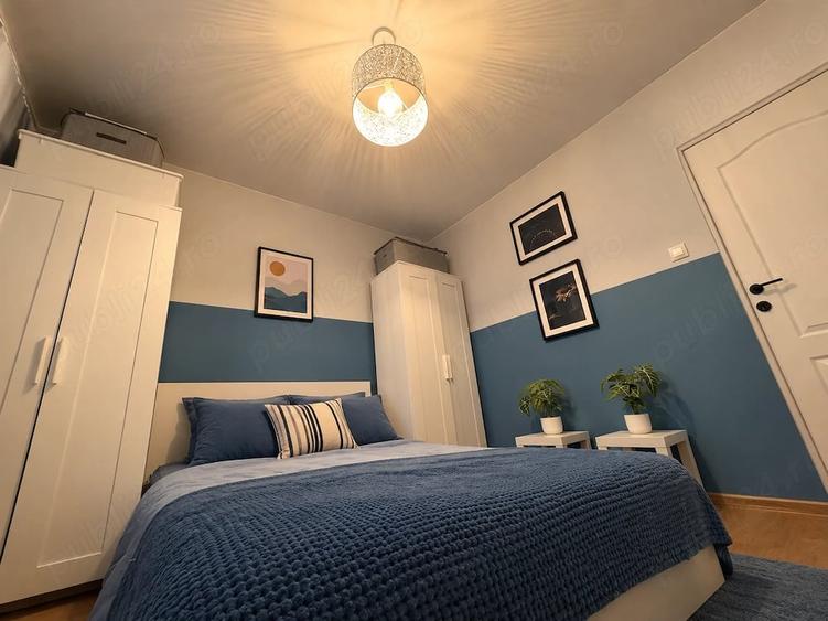 Apartament cu 2 camere semidecomandat, mobilat în 1 Mai