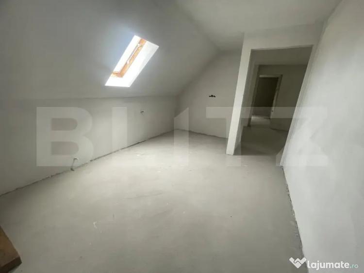 Casa individuala semifinisata, 4 camere, 10 ari teren si gar - 13