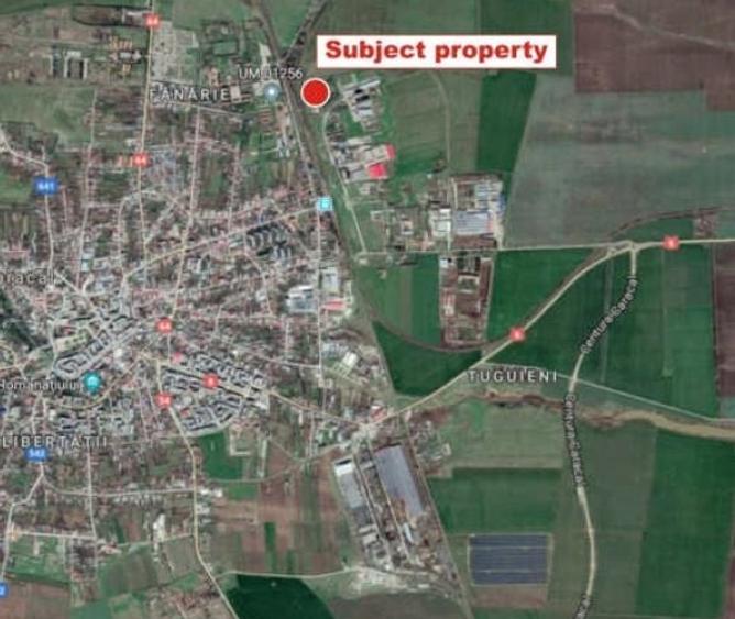 Spațiu industrial, de 6,716 mp, în Central