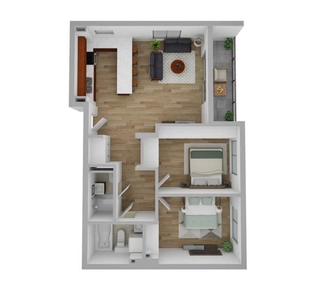Apartament cu 3 camere semidecomandat în Andrei Mureșanu — fotografia 1