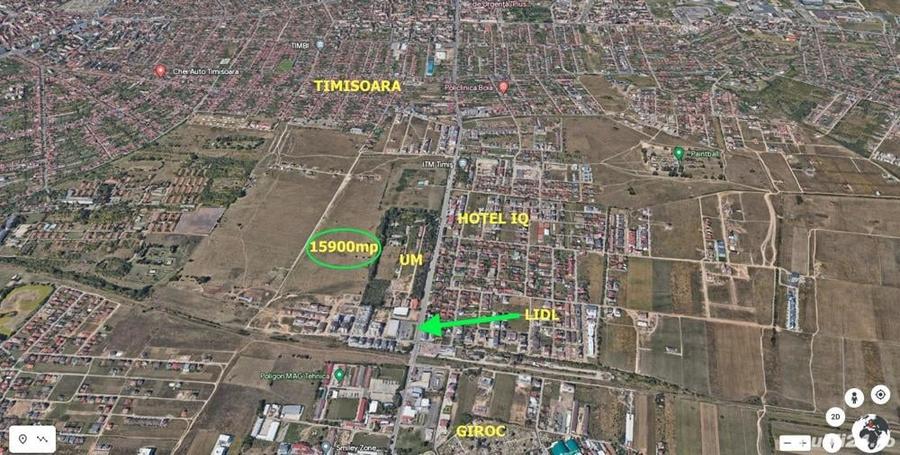 Teren de 15900 mp, în Giroc