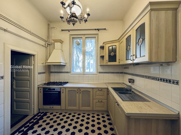 Apartament interbelic 147 mp | Terasă 24 mp | Intrare individuală | Dorobanți - 30