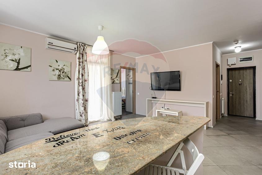 Apartament cu 2 camere, mobilat în Funcționarilor