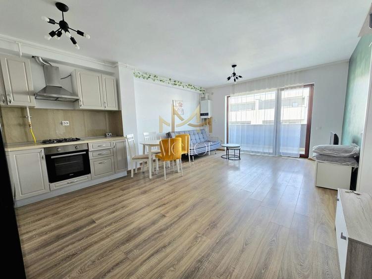 Apartament cu 2 camere semidecomandat, mobilat în Europa