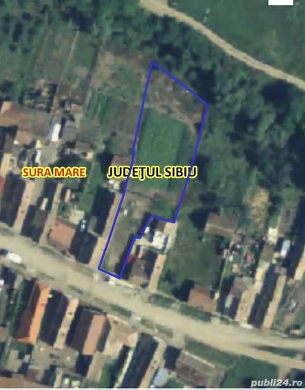 Teren de 1150 mp, în Șura Mare