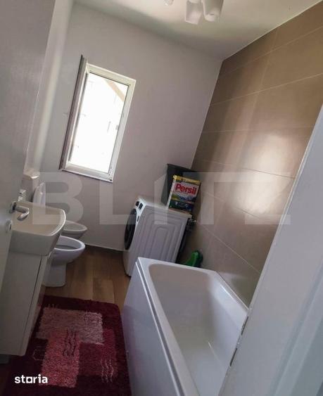 Apartament cu 2 camere, mobilat în Chinteni