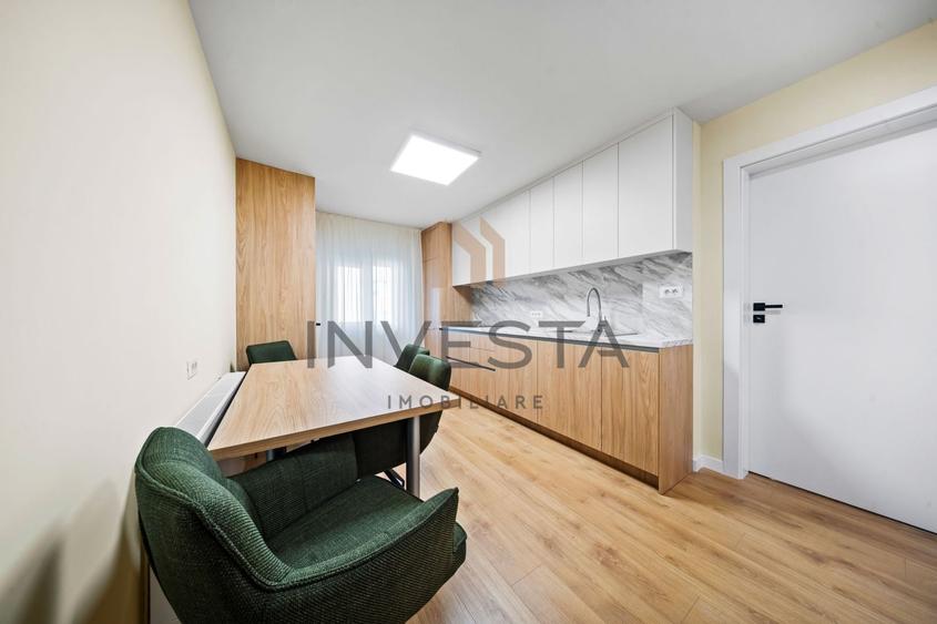 Apartament cu 4 camere decomandat, mobilat în Între Lacuri