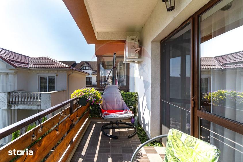 Apartament cu 2 camere decomandat, mobilat în Sânpetru