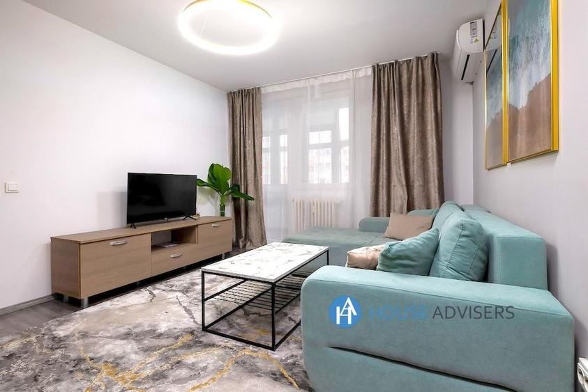 Apartament cu 2 camere, mobilat în Dorobanți