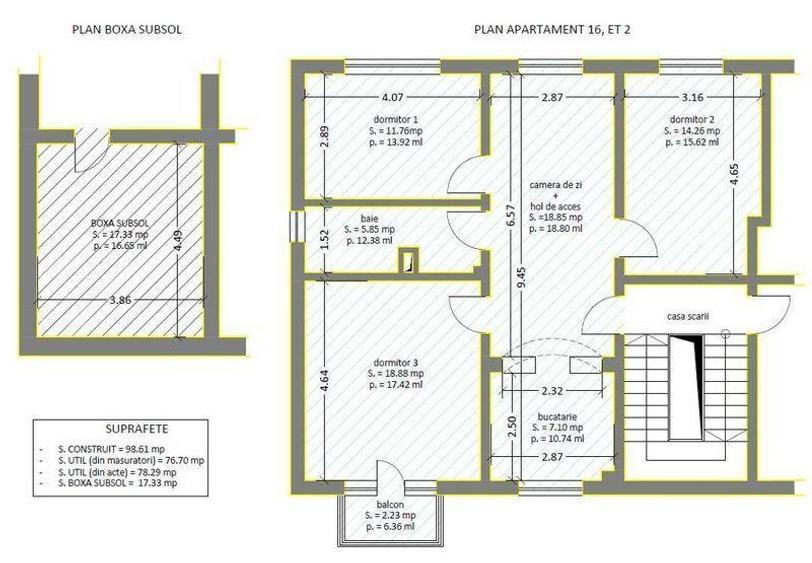 Apartament cu 4 camere în Central