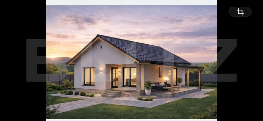 Casă individuală cu 3 camere cu Teren 700 Mp în Cerghid