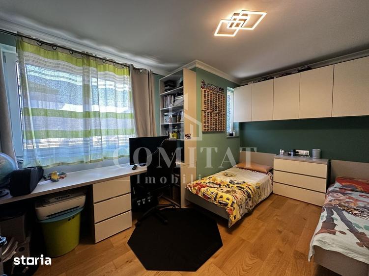 Apartament cu 3 camere, mobilat în Chinteni
