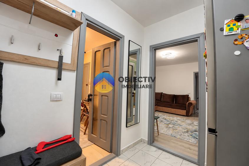 Apartament cu 2 camere semidecomandat în Central
