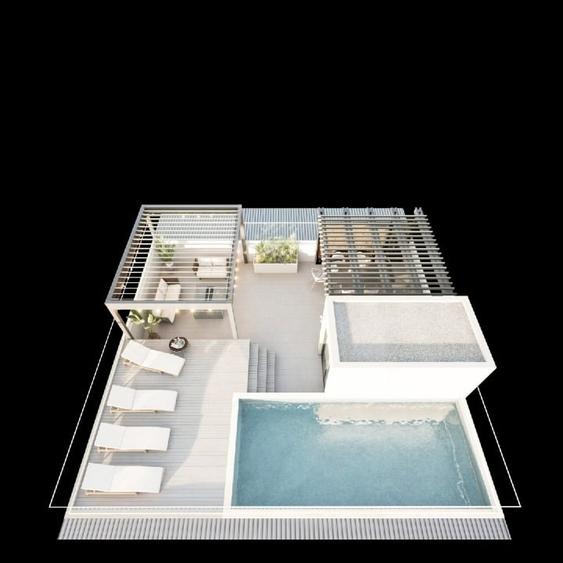 Casă individuală cu 5 camere cu Teren 440 Mp în Central