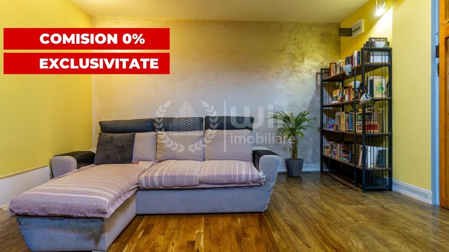 Apartament cu 3 camere semidecomandat, mobilat în Borhanci