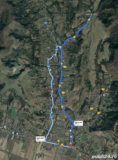Teren de 3000 mp, în Gorganu