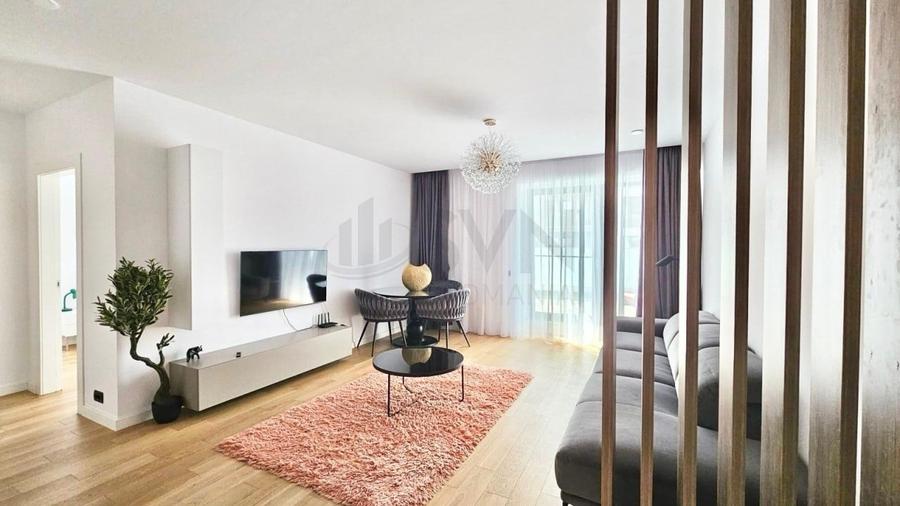 Apartament cu 2 camere decomandat, mobilat în Herăstrău