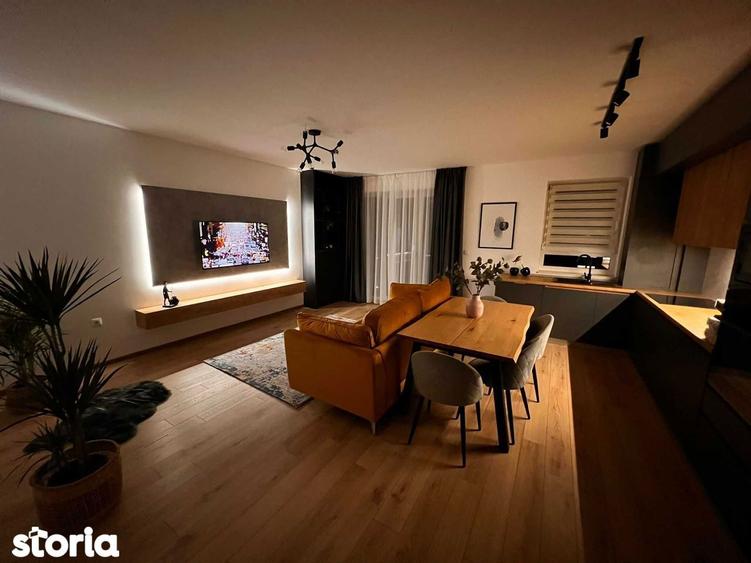Apartament cu 2 camere, mobilat în Central