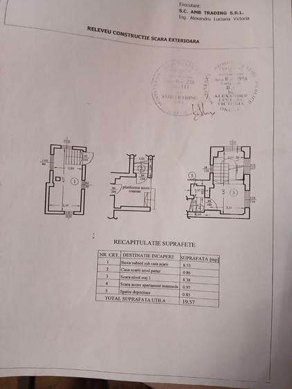 Apartament cu 3 camere în Știrbei Vodă