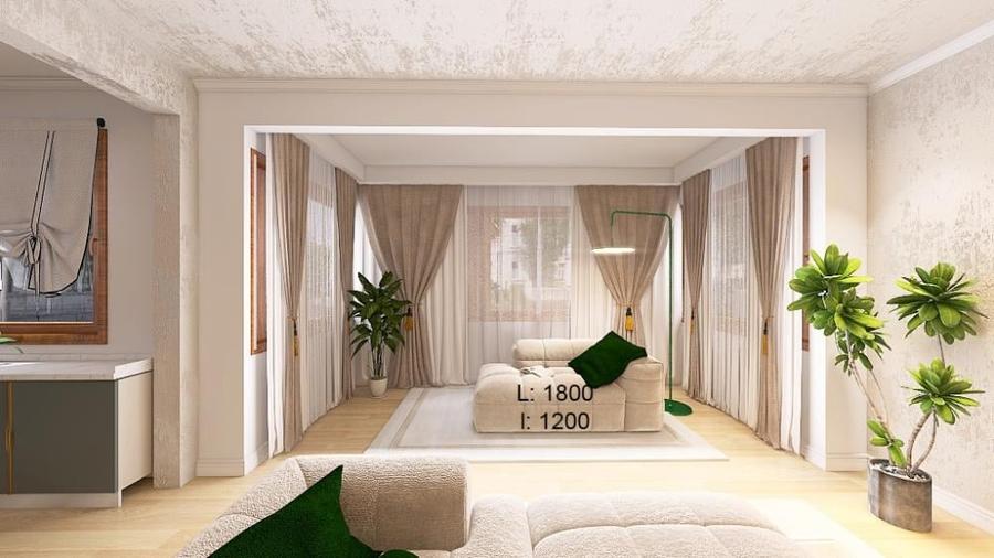 Apartament cu 2 camere în Titan
