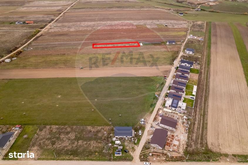 Teren de 1417 mp, în Sânmartin