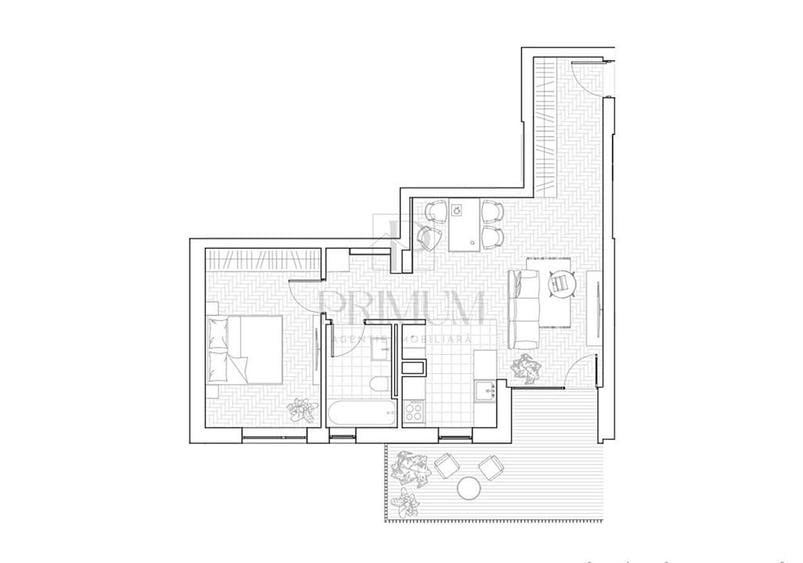 Apartament cu 2 camere semidecomandat în Mehala