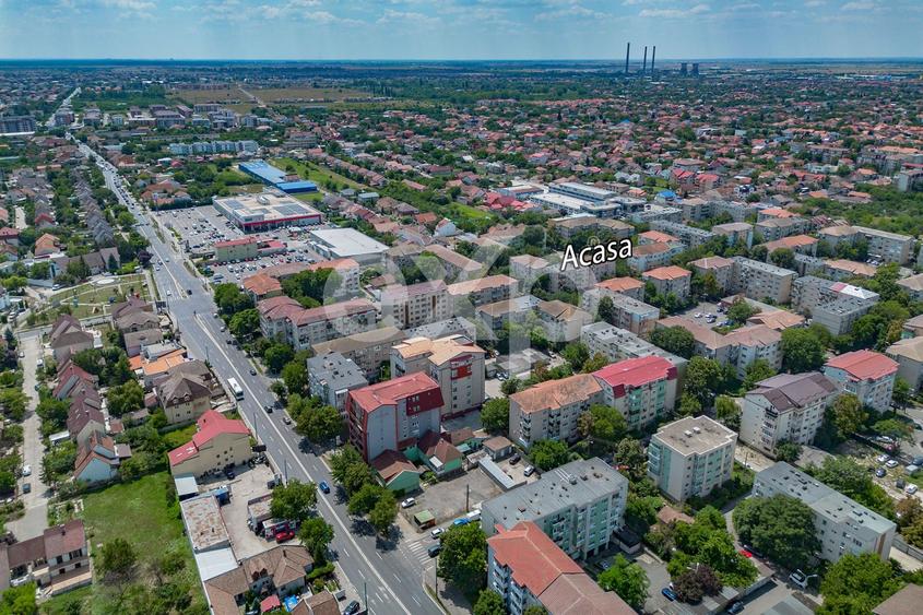 Apartament cu 3 camere decomandat, mobilat în Girocului