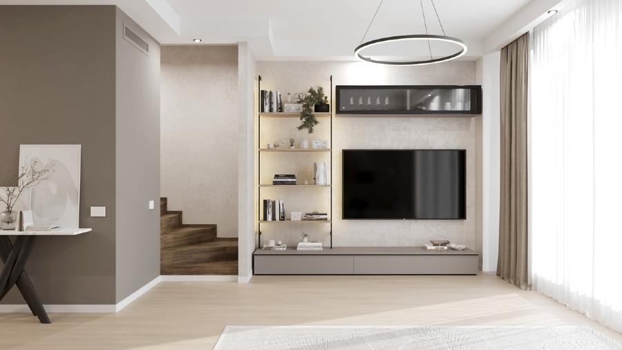 Duplex cu 4 camere cu Teren 250 Mp în Ștefăneștii de Jos