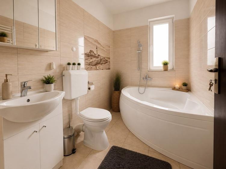 Duplex cu 4 camere cu Canalizare în Giroc