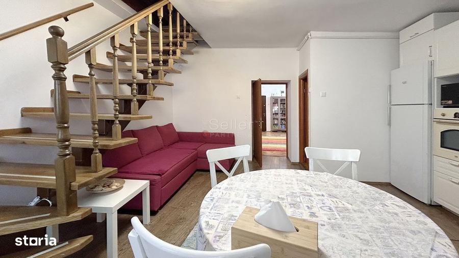 Apartament cu 4 camere, mobilat în Central