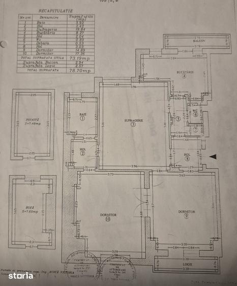 Apartament cu 3 camere semidecomandat în Gara de Nord