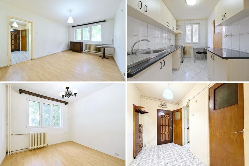Apartament cu 3 camere semidecomandat în Titan