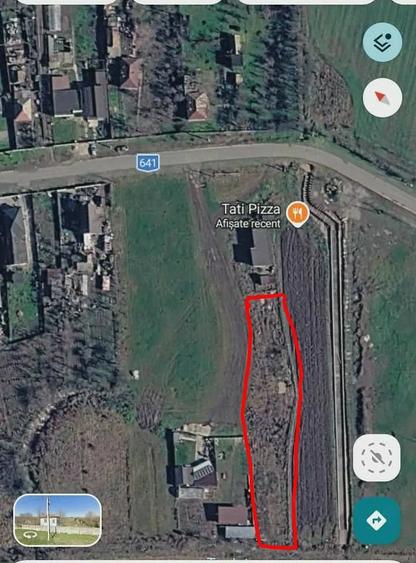 Teren de 1050 mp, în Mischii