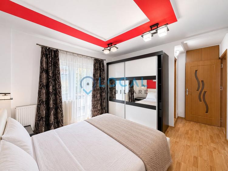 Apartament cu 3 camere decomandat, mobilat în Între Lacuri