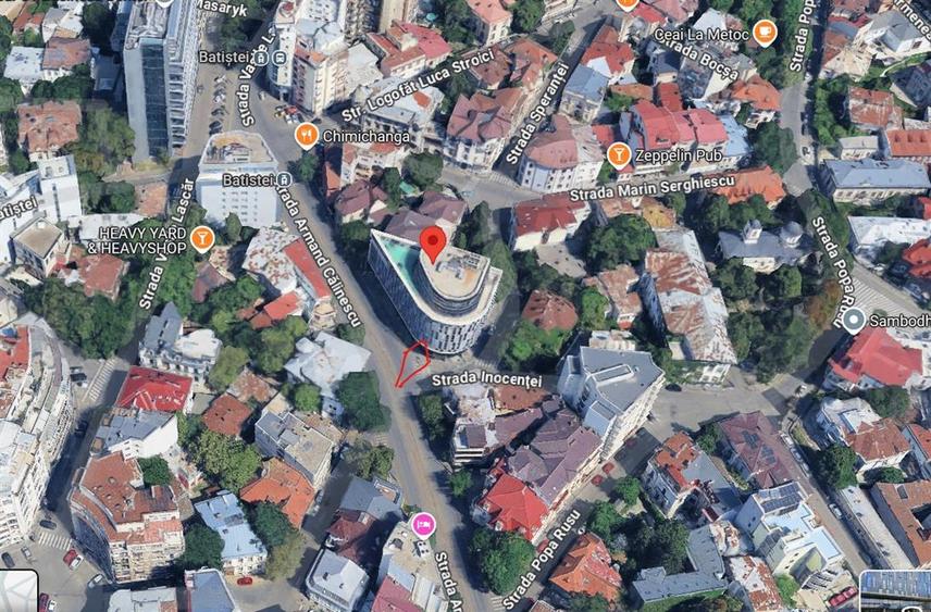 Birou, de 302 mp, în Batistei