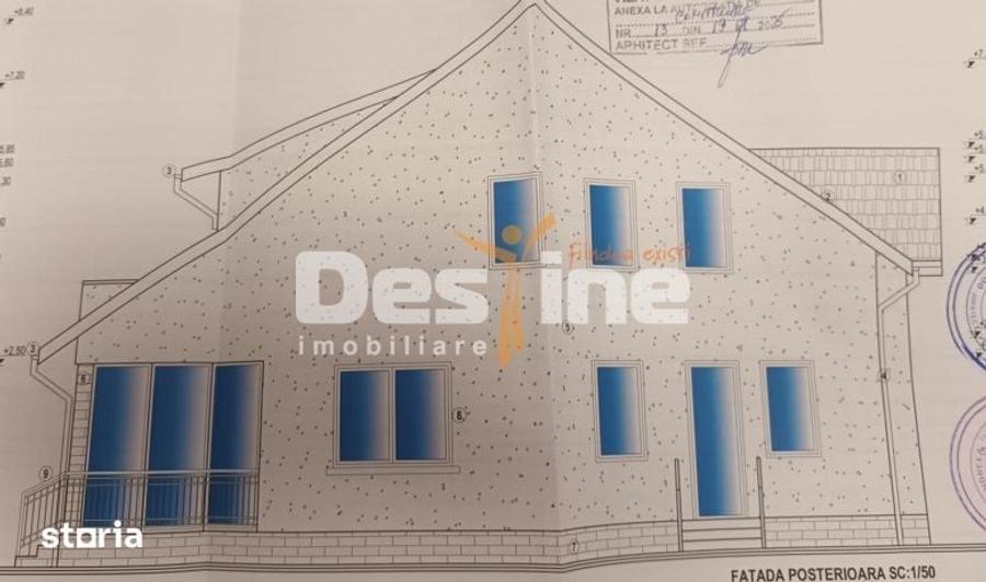 Casă cu 4 camere cu Teren 500 Mp în Scorțeni