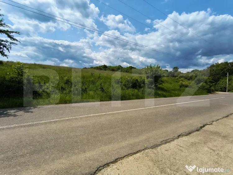 Teren de 5000 mp, în Teișani