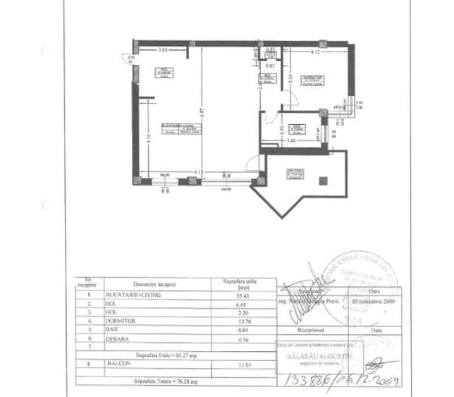 Apartament cu 2 camere semidecomandat în Andrei Mureșanu