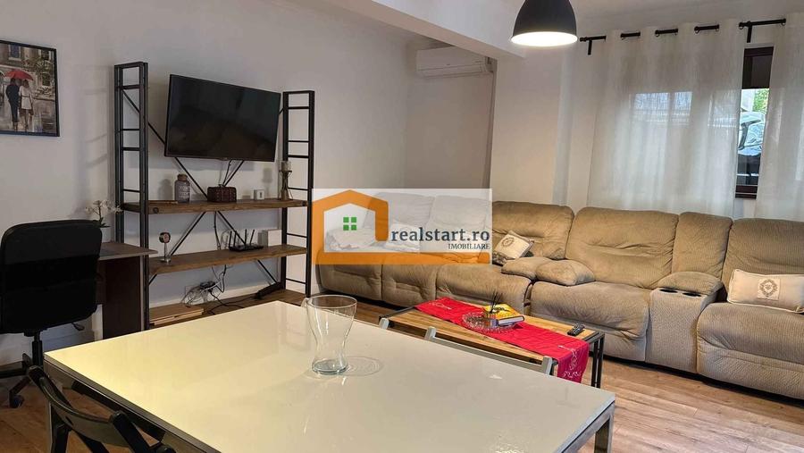 Apartament cu 4 camere decomandat, mobilat în Băneasa