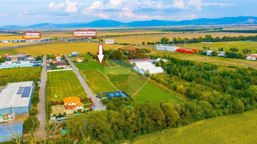 Teren Construcții intravilan de 11769 mp, în Sânpetru