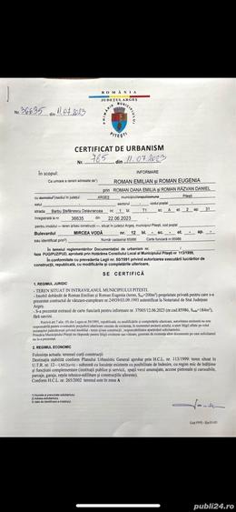 Teren de 200 mp, în Central