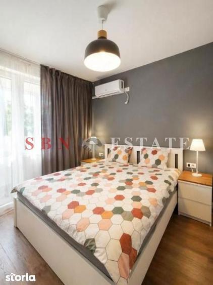 Apartament cu 2 camere semidecomandat, mobilat în Iancului