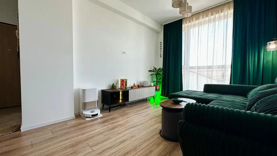 Apartament cu 2 camere, mobilat în Ultracentral