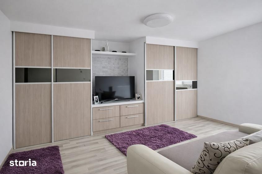 Apartament cu 3 camere decomandat, mobilat în Între Lacuri