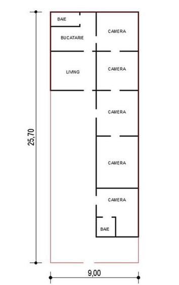 Casă individuală cu 4 camere cu Teren 229 Mp în Colentina