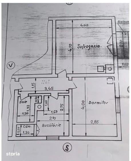 Apartament cu 2 camere decomandat în Moroieni