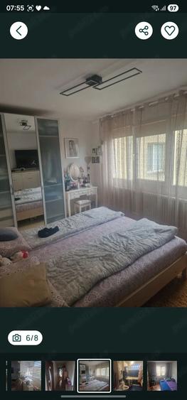 Apartament cu 3 camere semidecomandat în Exterior Vest